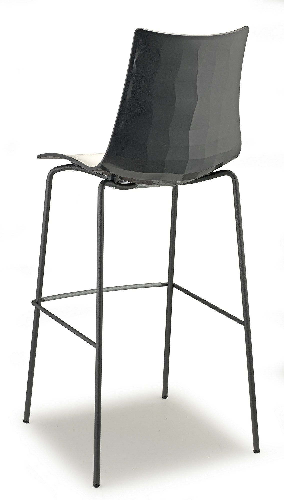 Высокий стул из полимера S-CAB Zebra ARCH-00087150 - Вид №7