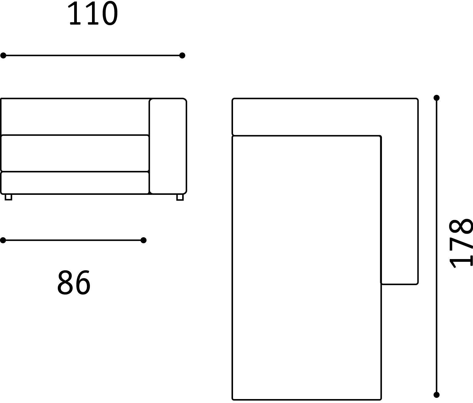 Febal Casa Модульный тканевый диван с шезлонгом sun-id-1425133 - Вид №15