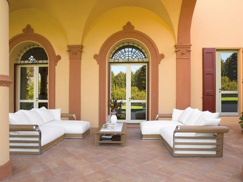 Visionnaire 3-х местный тканевый садовый диван Galloway sun-id-1405301 - Вид №2