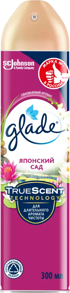 Glade Аэрозольный освежитель «Японский сад» 300 мл 82454644
