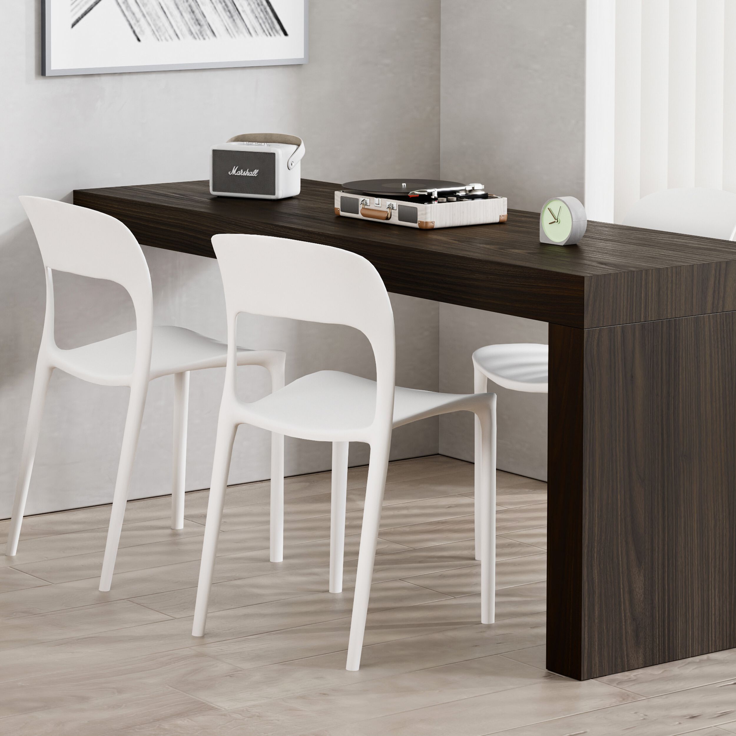 Меламинированный настенный стол с беспроводным зарядным устройством Mobili Fiver Evolution ARCH-00048164 - Вид №37