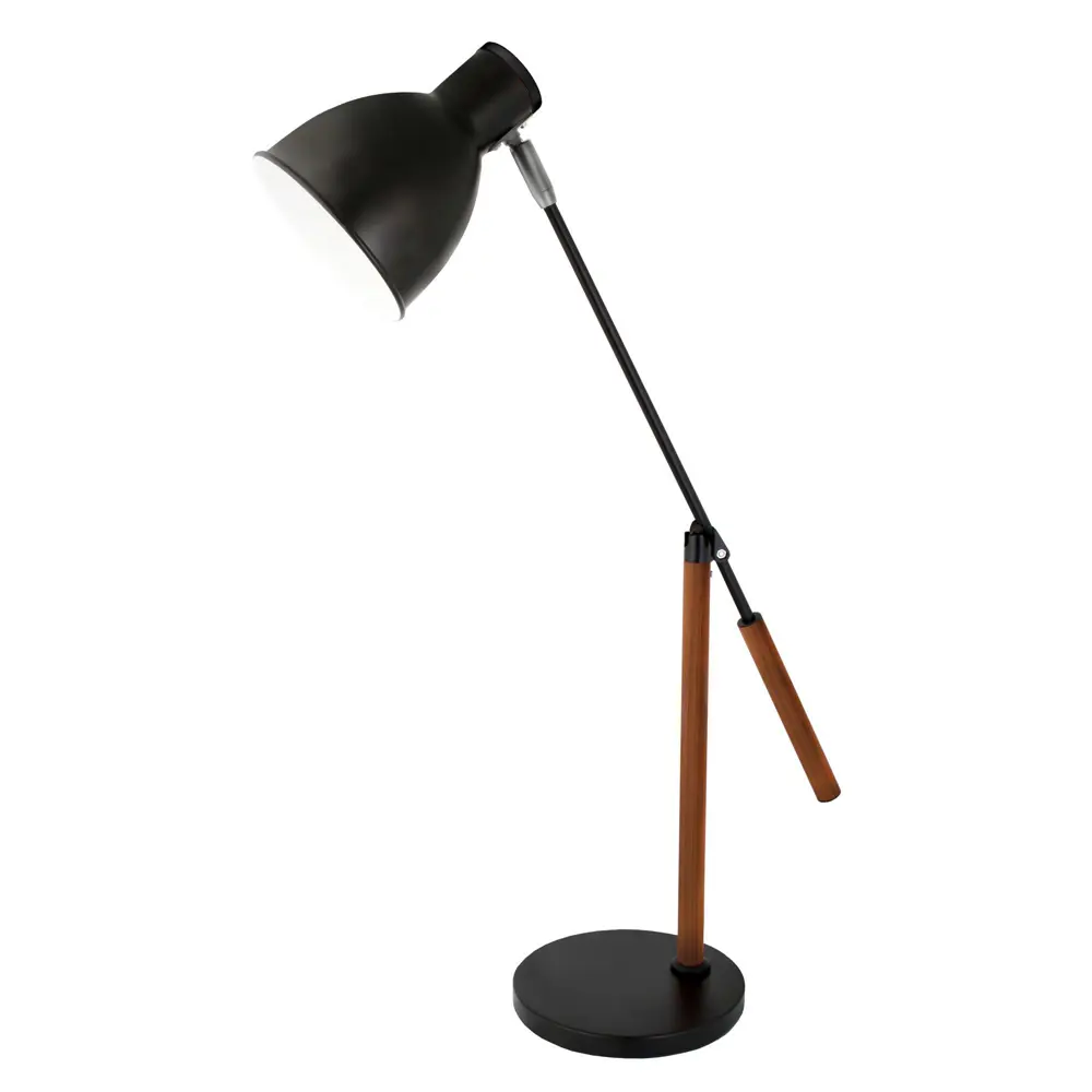 Светильник настольный «Nature» KD-333 1хЕ27х40 Вт, цвет чёрный CAMELION STLM-2097363 - Вид №1