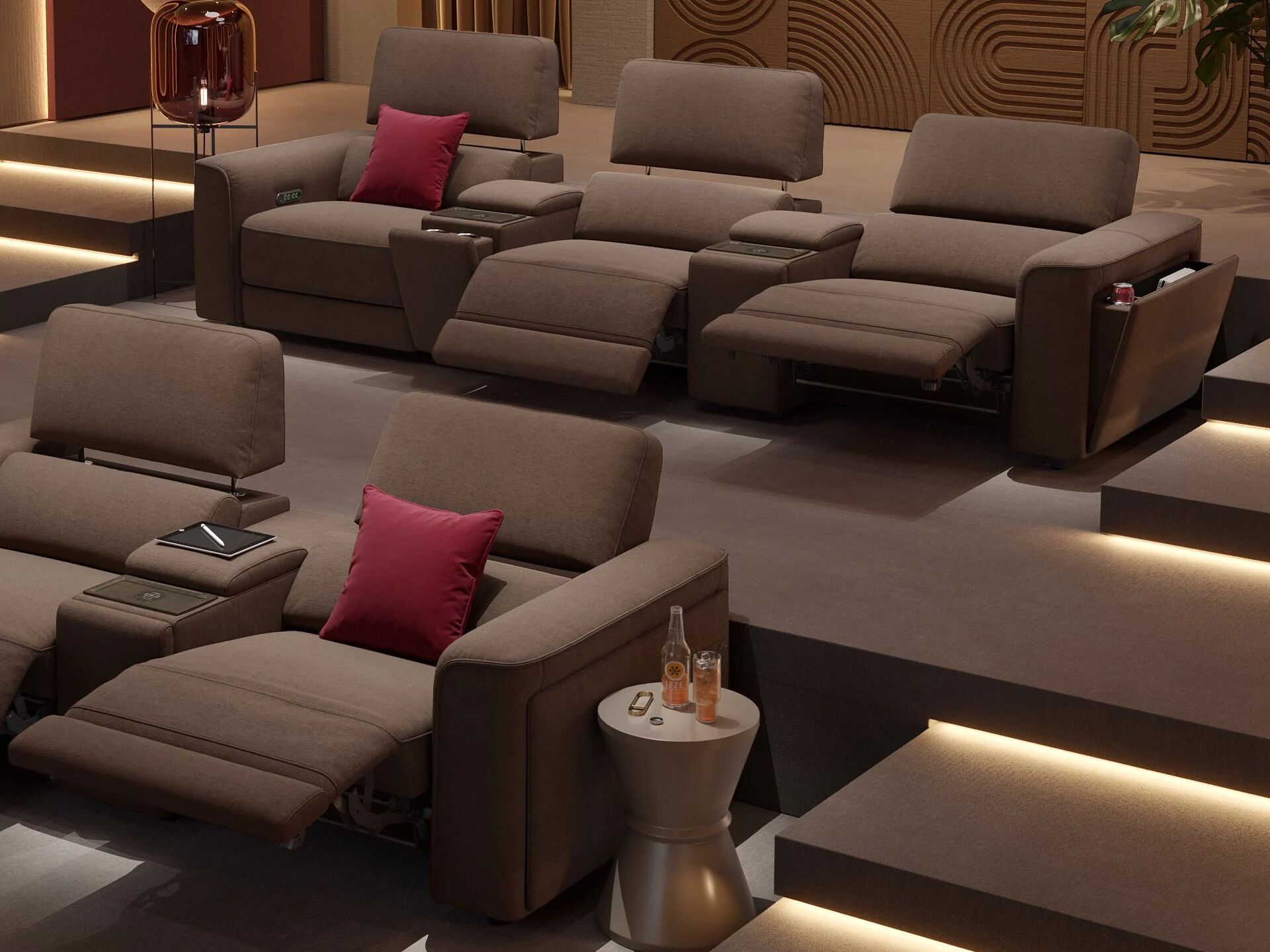 3-местный тканевый диван Sofanella Arona ARCH-00004651