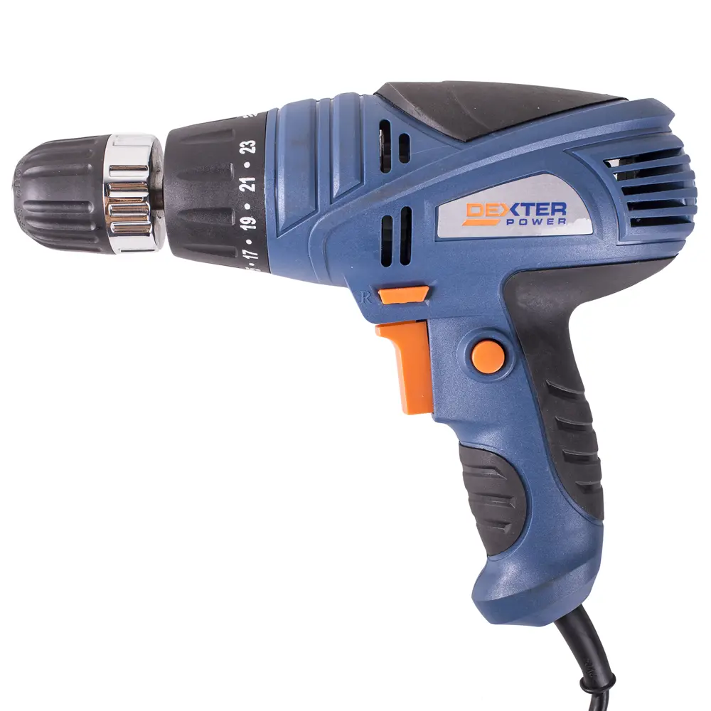 Дрель сетевая Dexter Power J1Z-HW06-10, 300 Вт STLM-2032203 - Вид №1