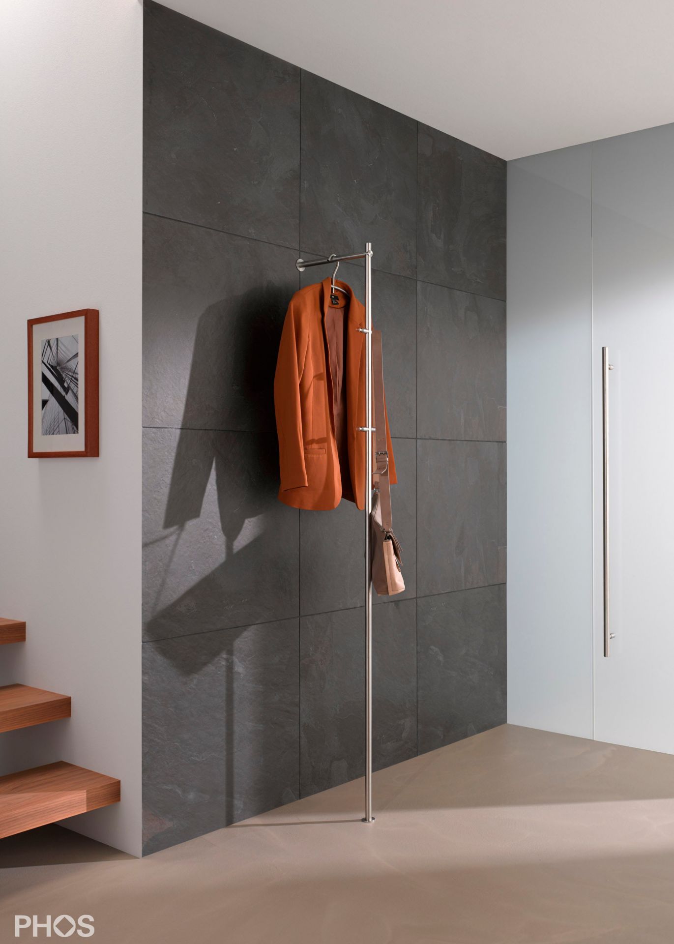 GL1 Г-образный шкаф для прихожей PHOS  - Вид №1