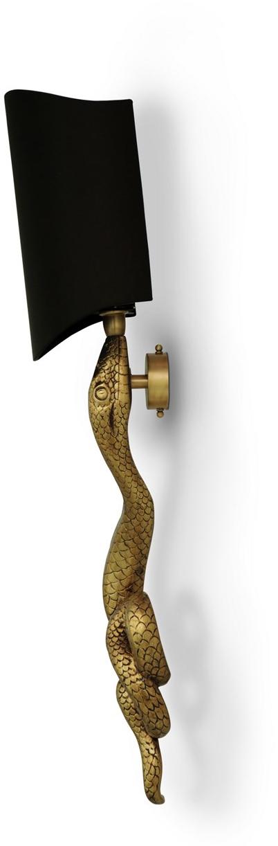 KOKET Бра с прямым и отраженным светом сусального золота Serpentine sun-id-1409131 - Вид №5