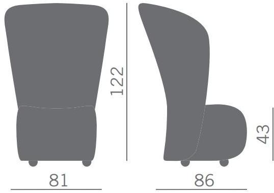 Kastel Кресло с высокой спинкой контрактное sun-id-1439490 - Вид №7