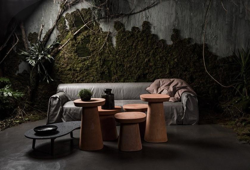 BAXTER Низкий стол из лавового камня sun-id-1449103 - Вид №3