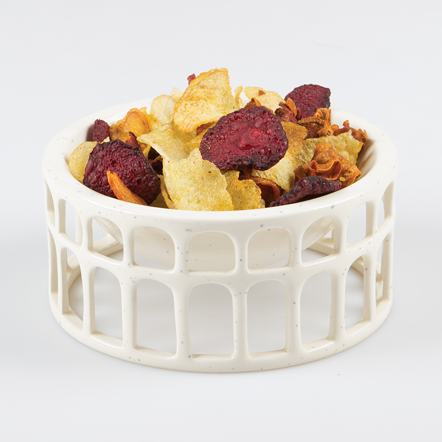 Миска сервировочная керамическая Hestia белая Doiy DYHESBOWH - Вид №4