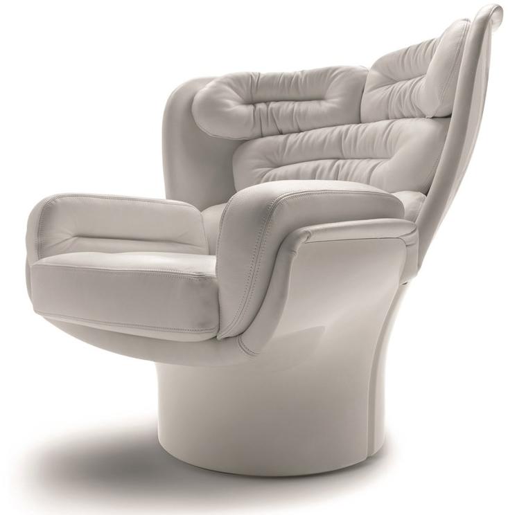 Longhi Поворотное кожаное кресло Loveluxe X 105 - Вид №10