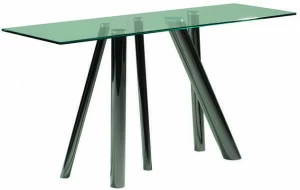 Roche Bobois Прямоугольная консоль из закаленного стекла Les contemporains