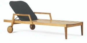 Ethimo Садовая кушетка из тикового дерева Knit Knitle01