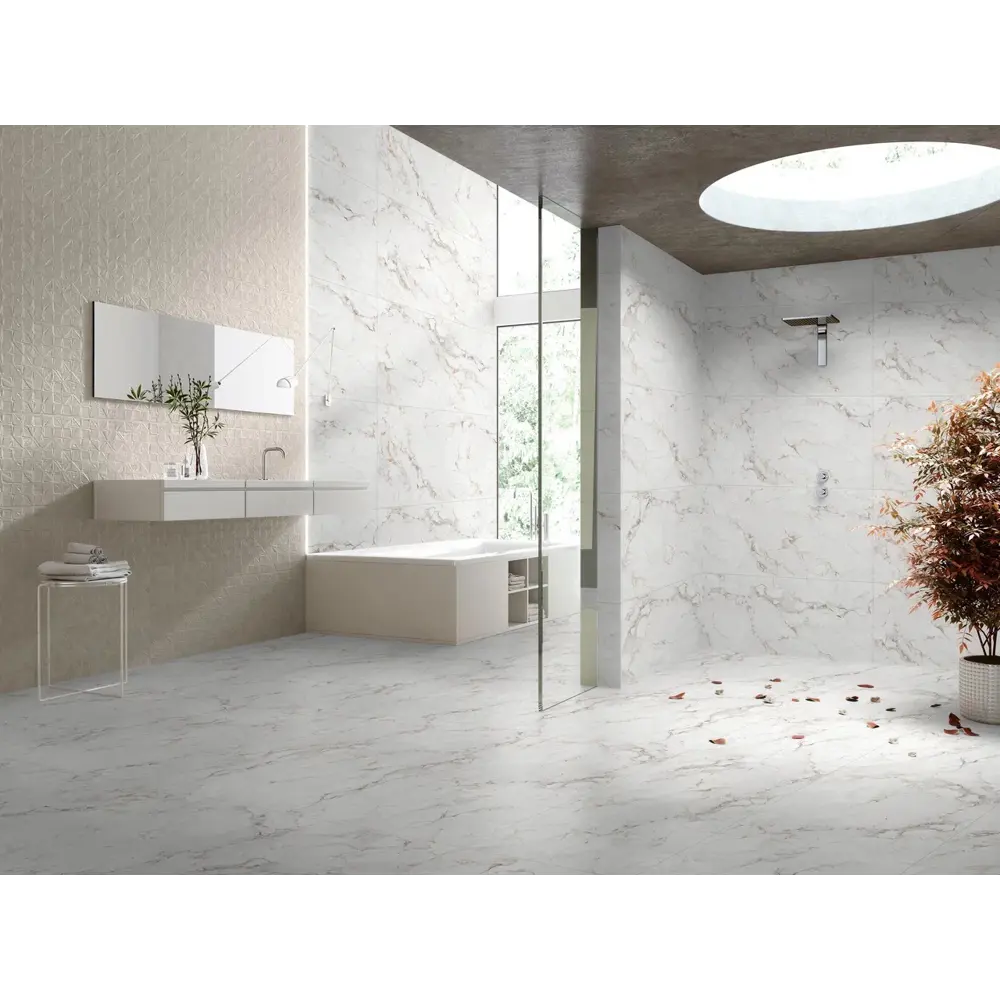Глазурованный керамогранит End Wonder Natu 60x120 см 1.44 м² матовый цвет белый Santreyd STLM-2139729 - Вид №2