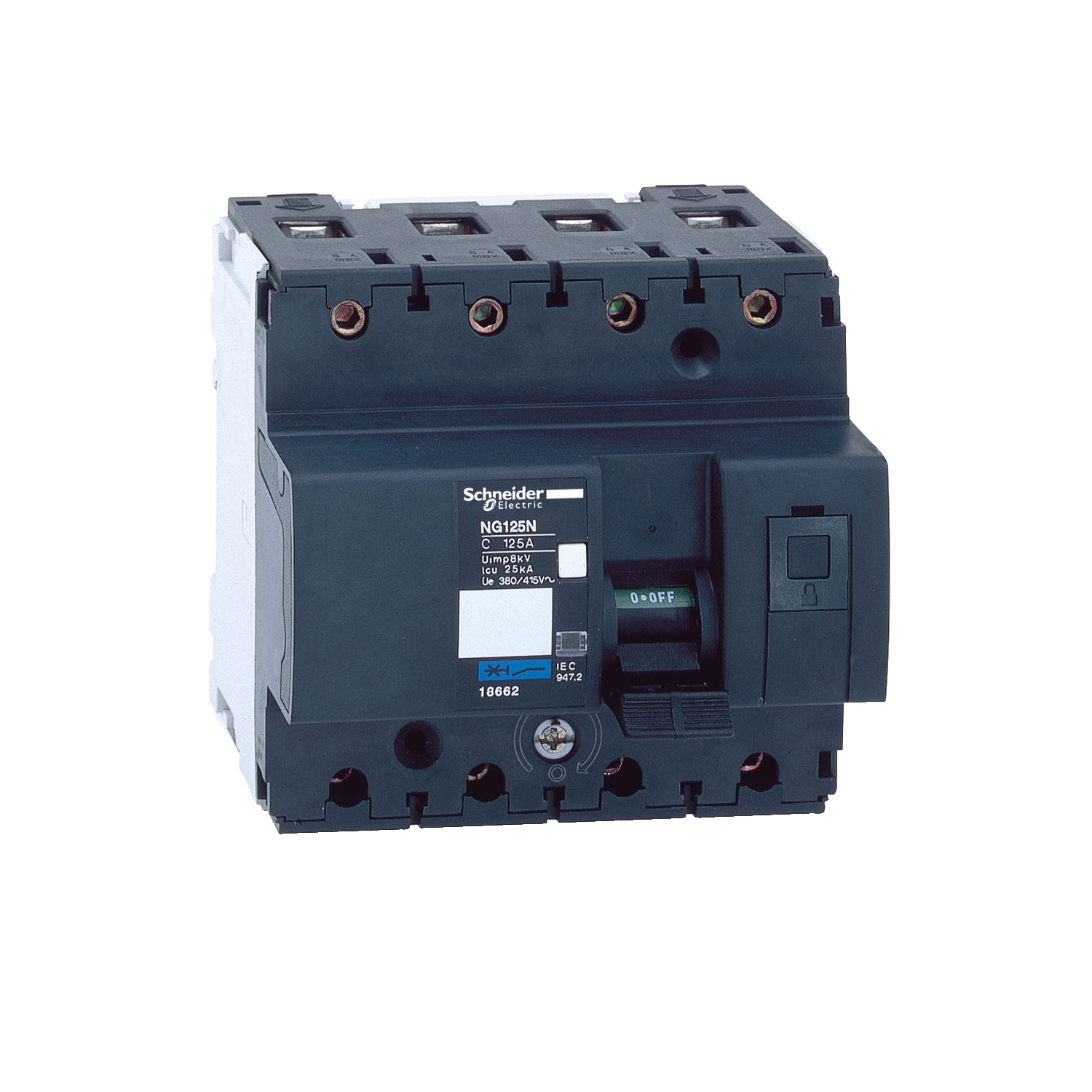 18660 Автоматический выключатель Acti9 4P 100А (C) 10кА Schneider Electric Acti 9 