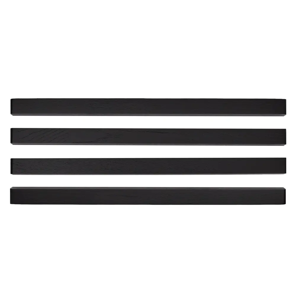 Декоративная планка для полки НСХ 4.2x4.2x62.2 см дерево цвет дерево темное STLM-2067116 - Вид №2