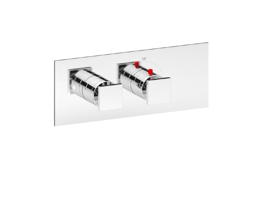 Термостатический смеситель для душа с 2 отверстиями Aquademy Square ARCH-00093620 - Вид №1