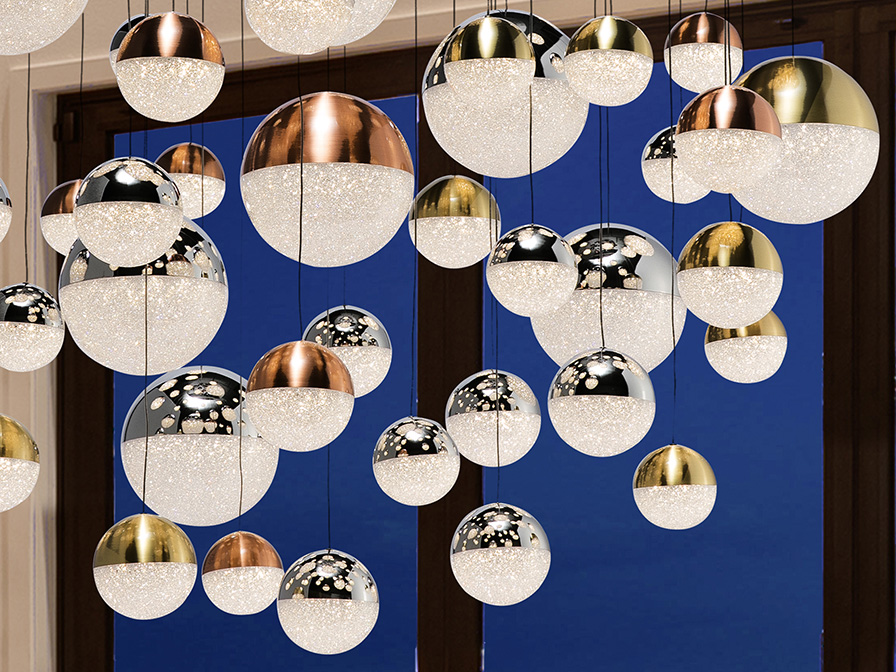 109091 Подвесной светильник Ø140 55L BLUETOOTH цветной Schuller Sphere - Вид №3