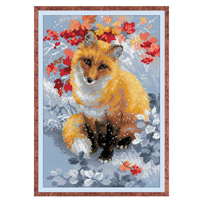 1510 Набор для вышивания Лисичка 21 х 30 см RIOLIS Сотвори Сама 