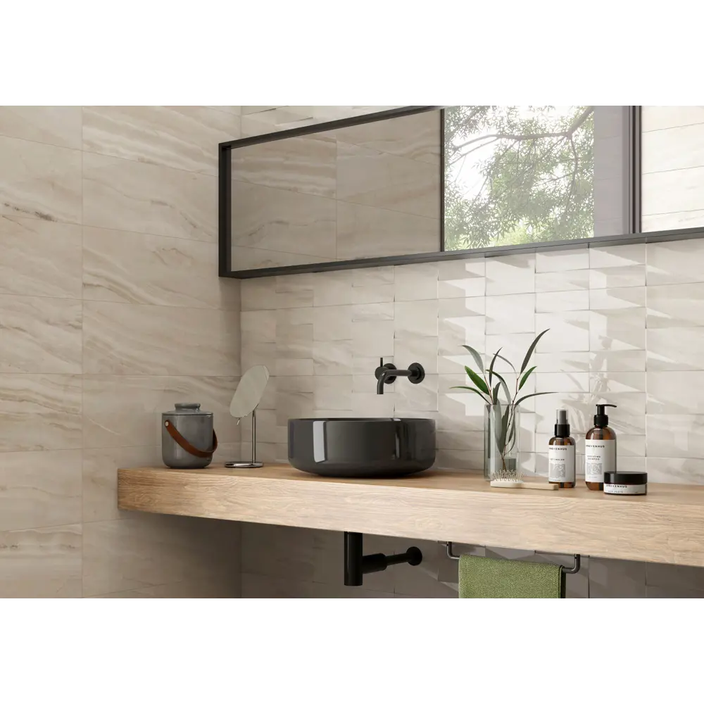Плитка Argenta Lira Ivory 25x75 см 1.31 м², цвет бежевый 84790573 STLM-2147590 - Вид №4