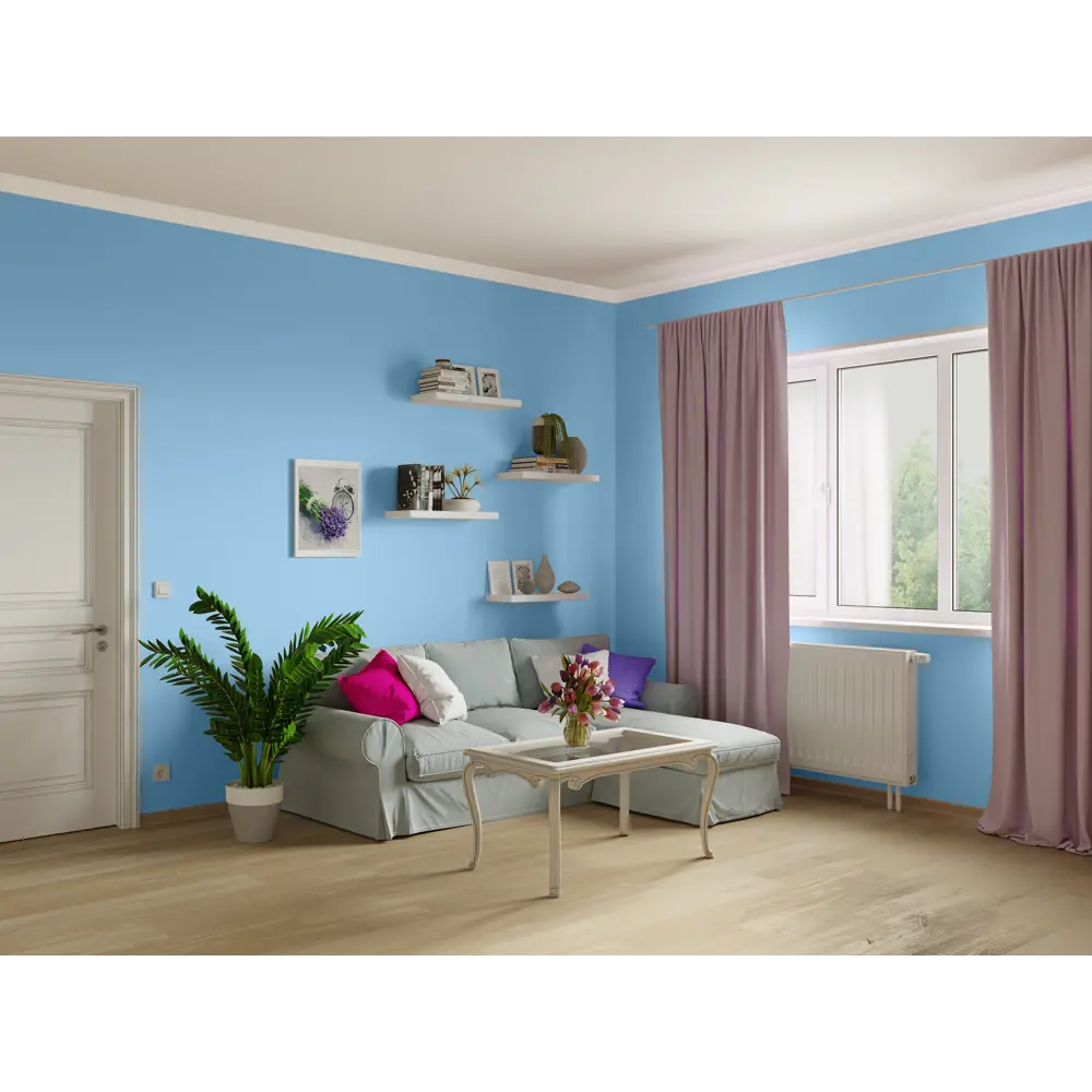 Краска Primalex Inspiro 1 л Незабудка STLM-2175529 - Вид №4