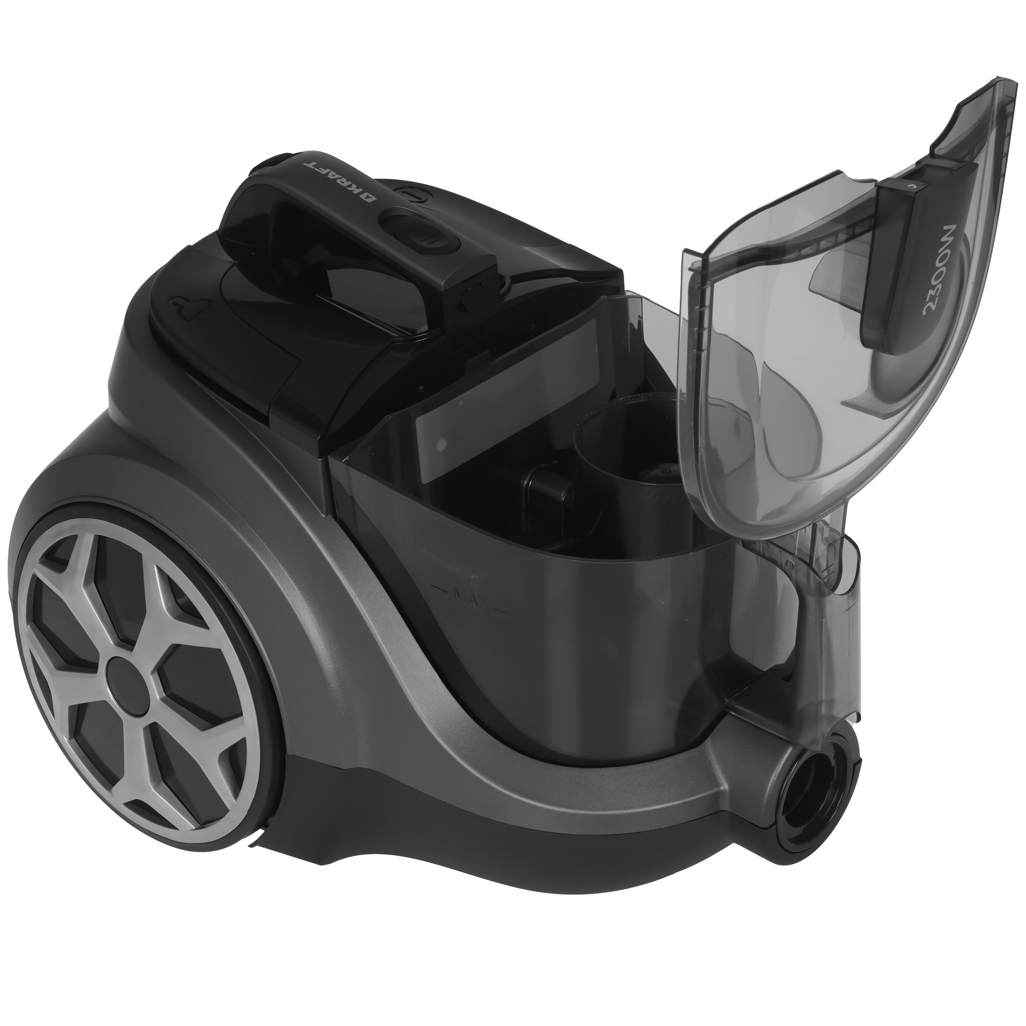 9130762 Пылесос Kraft KF-KVC2306 серый STDN-0097392 - Вид №6