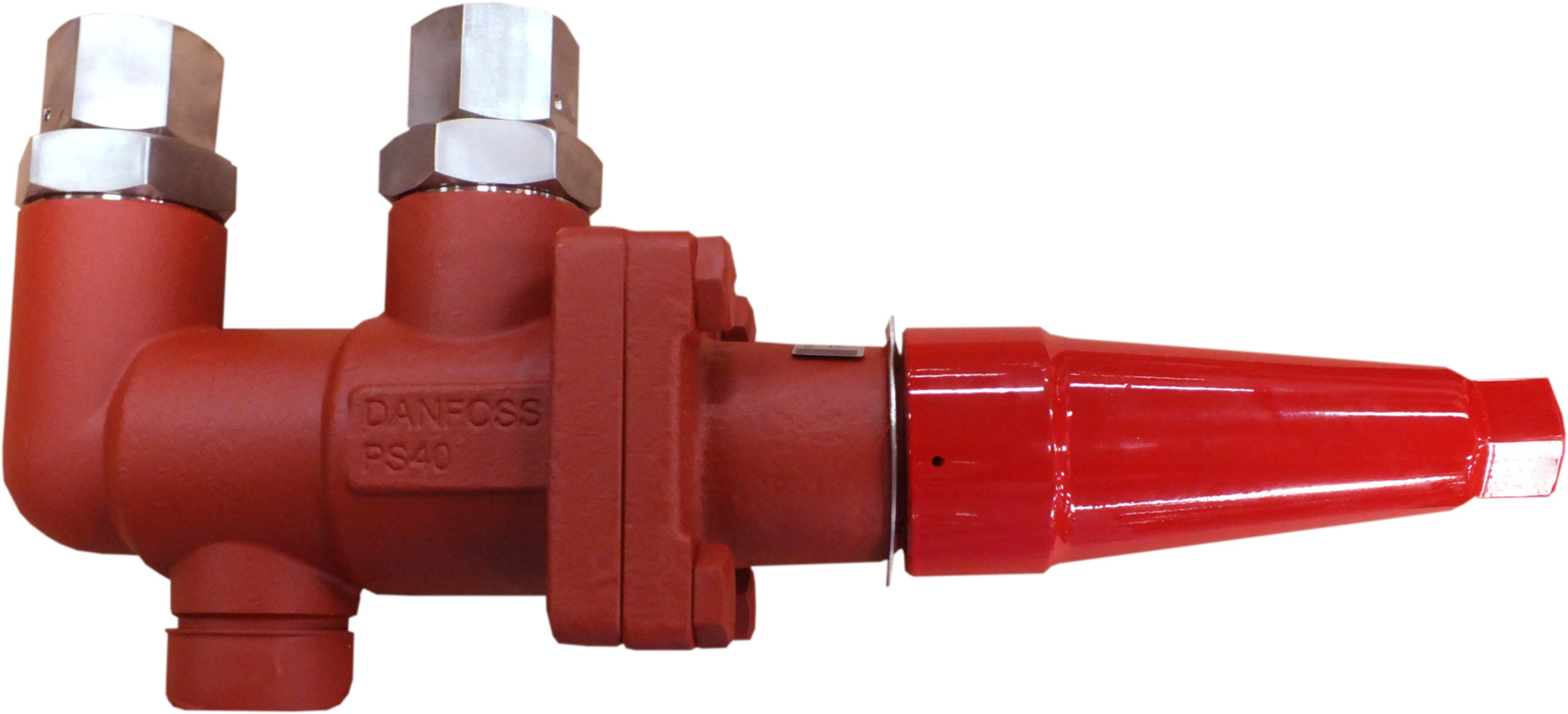Danfoss DSV — многоходовые запорные клапаны для предохранительных клапанов DSV 2 Клапан запорный двойной 148F3011  - Вид №6