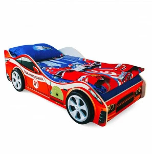 Детская кровать-машина "Пожарная охрана" БЕЛЬМАРКО  326747 Красный