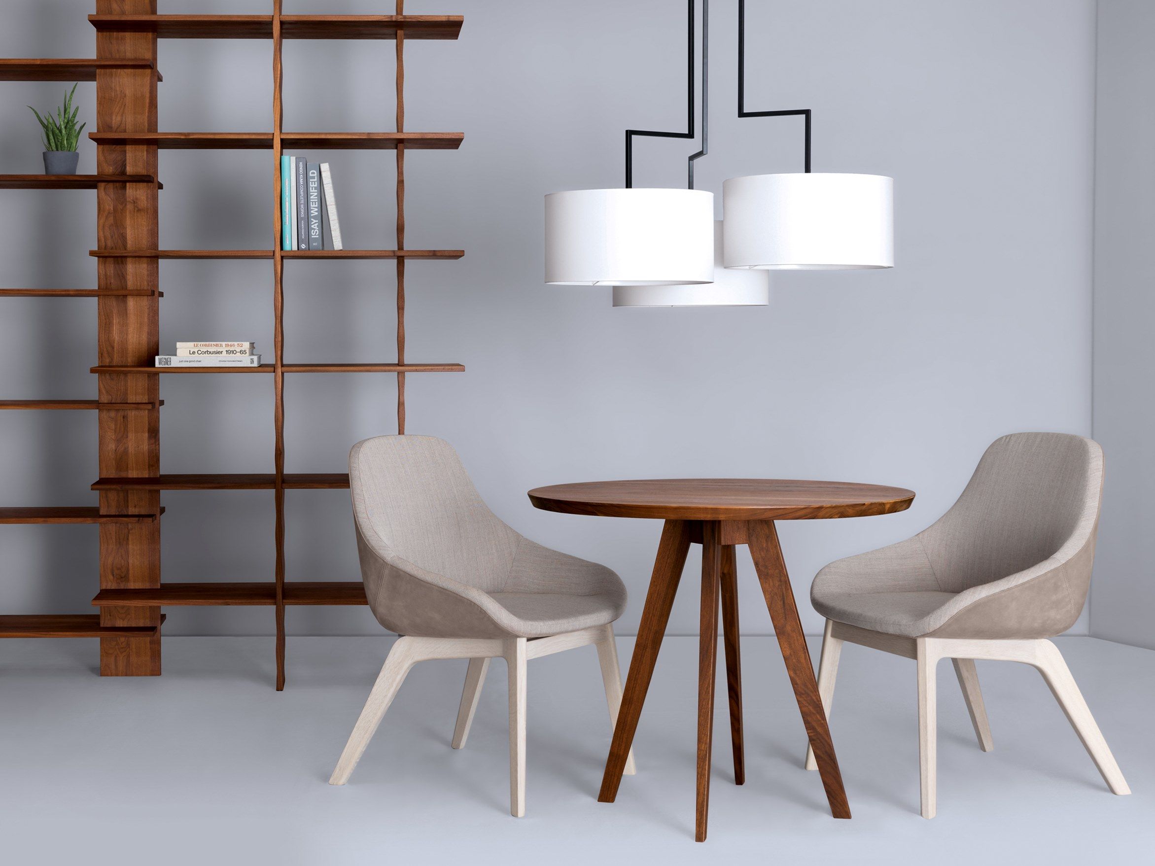 Круглый обеденный стол из массива дерева ZEITRAUM ужин ARCH-00076024 - Вид №6