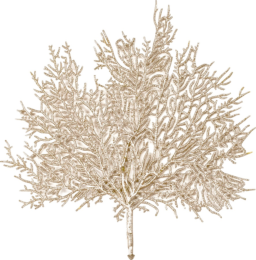 10623242 Harman Набор из 6 подстановочных салфеток "Листья", шампань ПВХ 