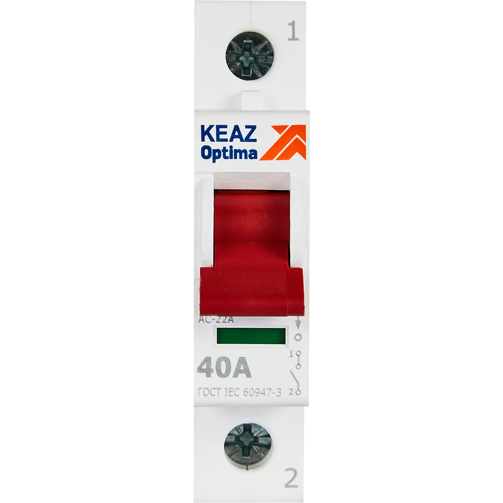 Автоматический выключатель КЭАЗ Opti Din ВМ63PL 40А для надежной защиты электросети 89206640 STLM-1114720 - Вид №1