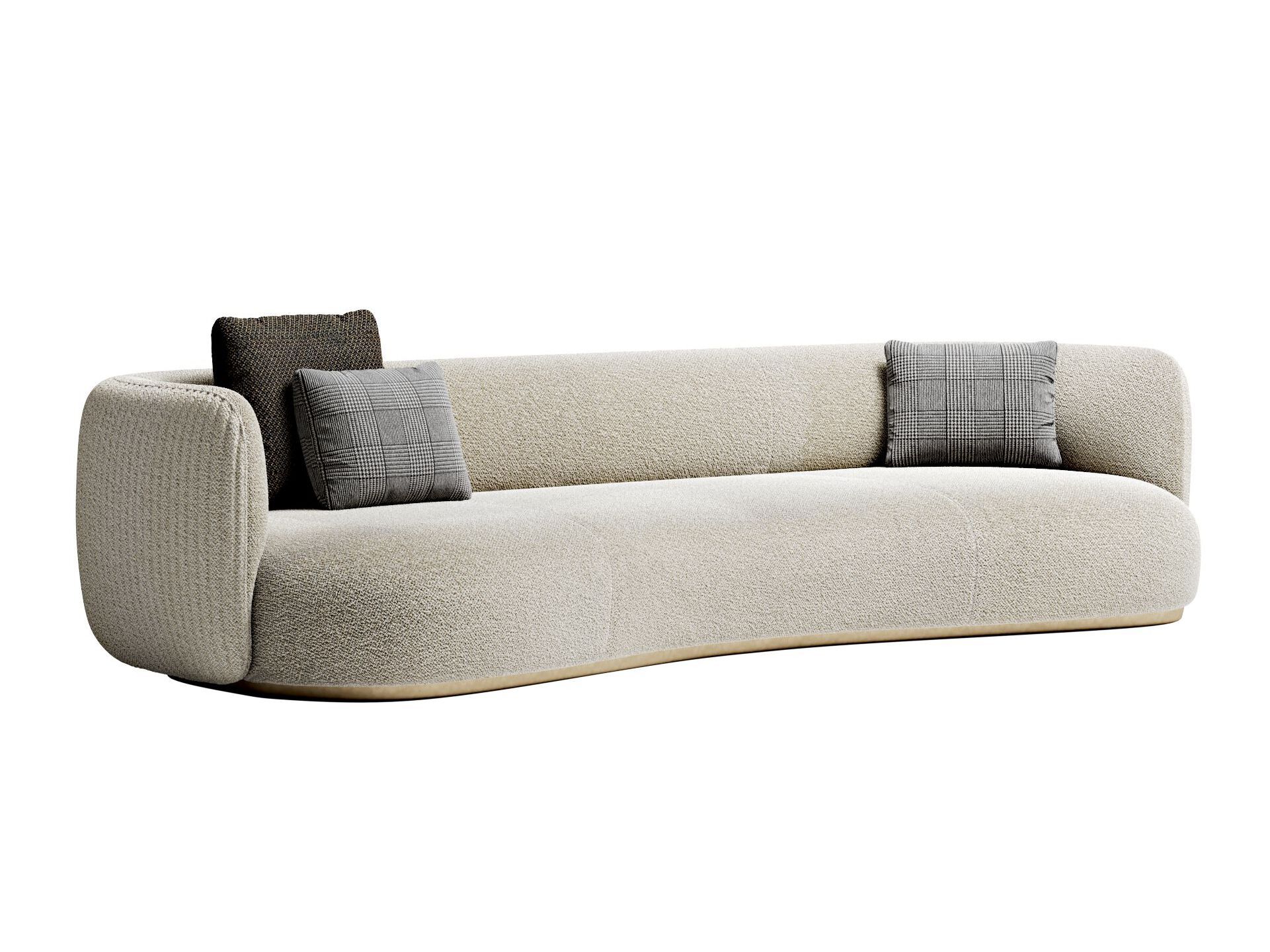 3-местный тканевый диван Capital Collection облако ARCH-00062469 - Вид №2