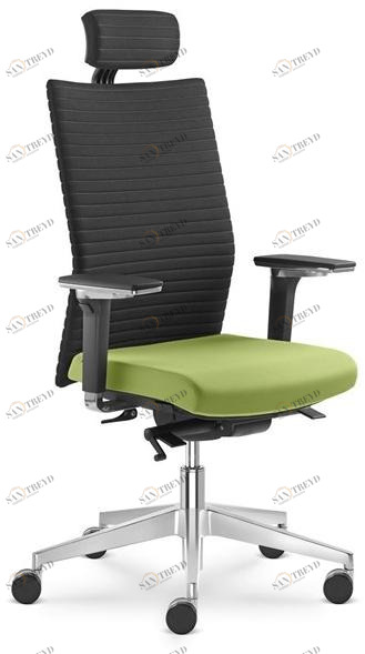 LD Seating Офисное кресло руководителя с 5 спицами на колесиках Element 435-sys