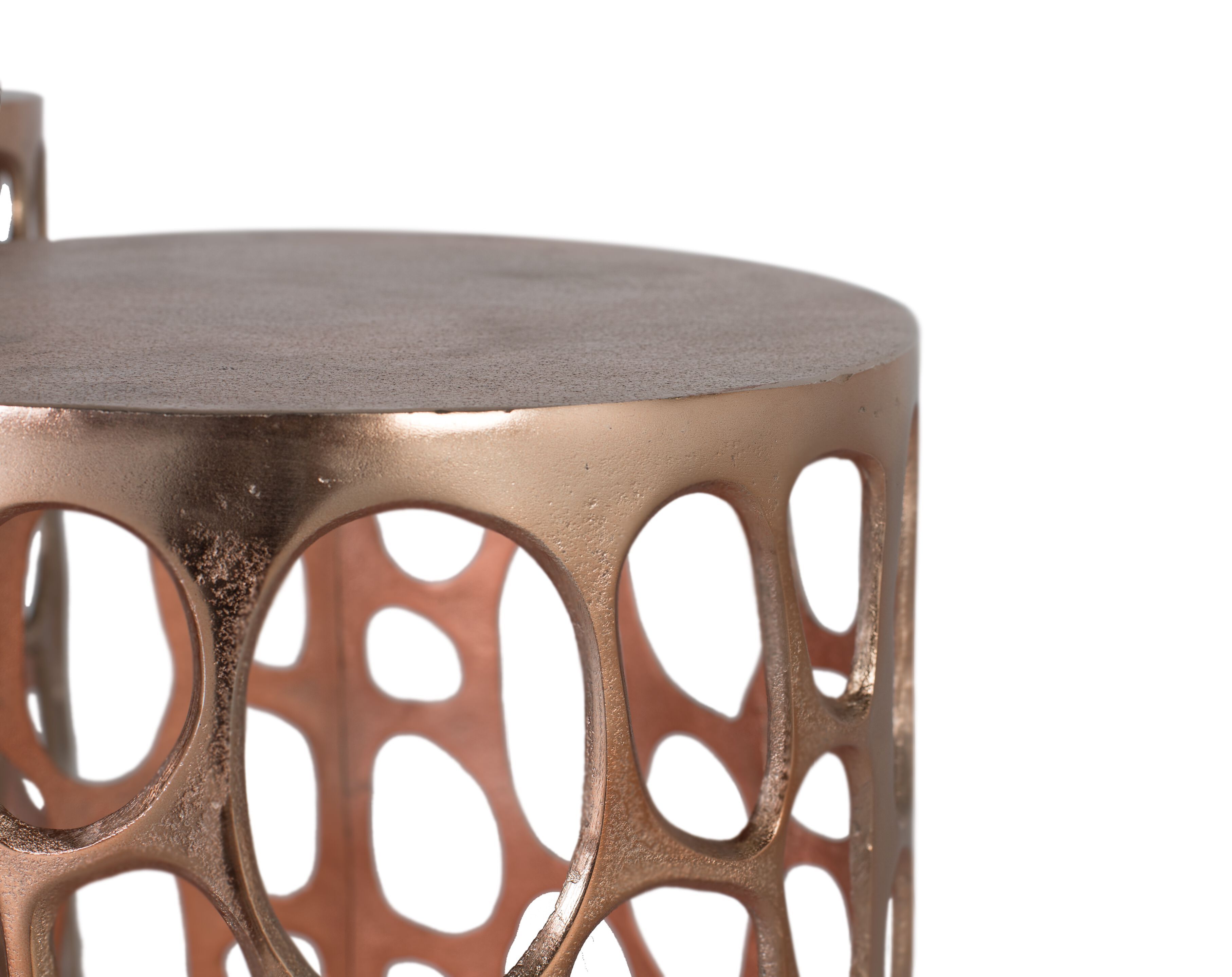 Высокий круглый металлический журнальный столик Giner y Colomer 1493 ARCH-00023353 - Вид №1