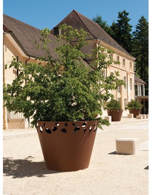 CYRIA Круглая сеялка для общественных мест из стали Corten ™ Green palacio sun-id-1416223 - Вид №1