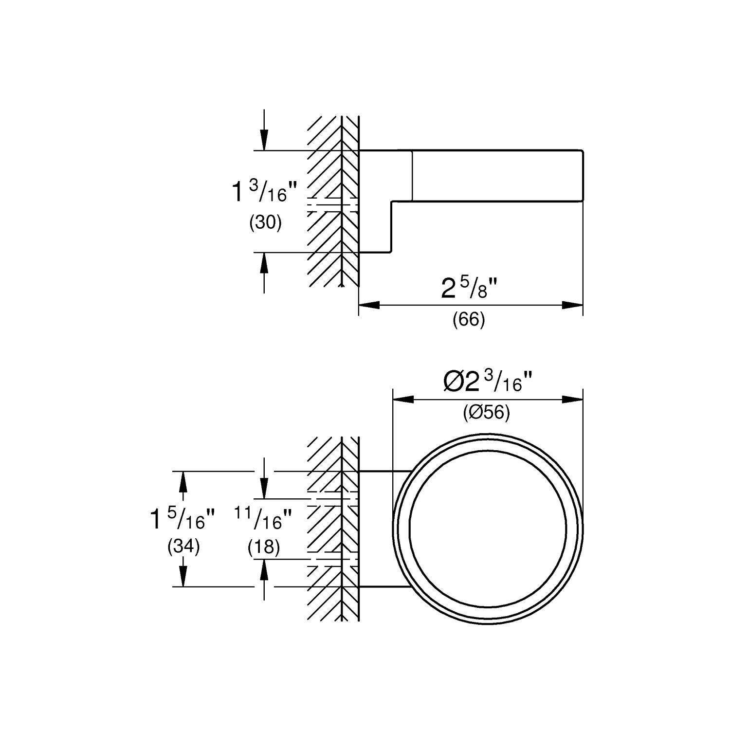 Держатель для стакана GROHE Selection, никель глянец (41027BE0) - Вид №1