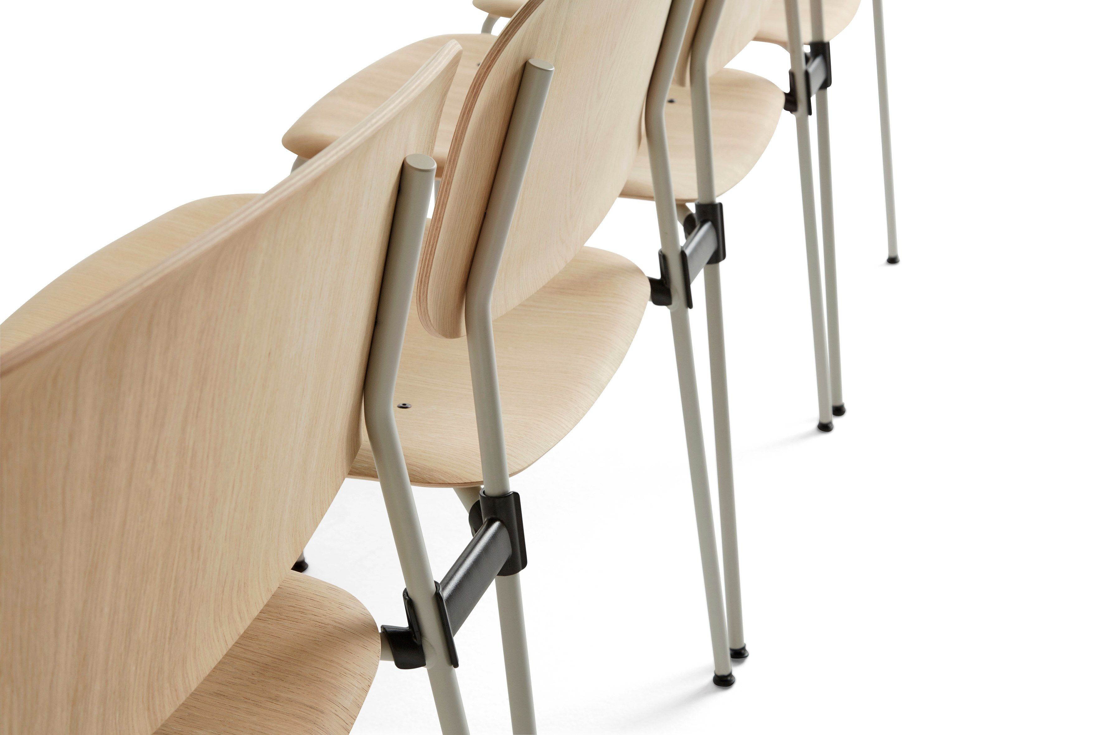 Штабелируемый стул из стали и дерева Hay Soft Edge ARCH-00113713 - Вид №12