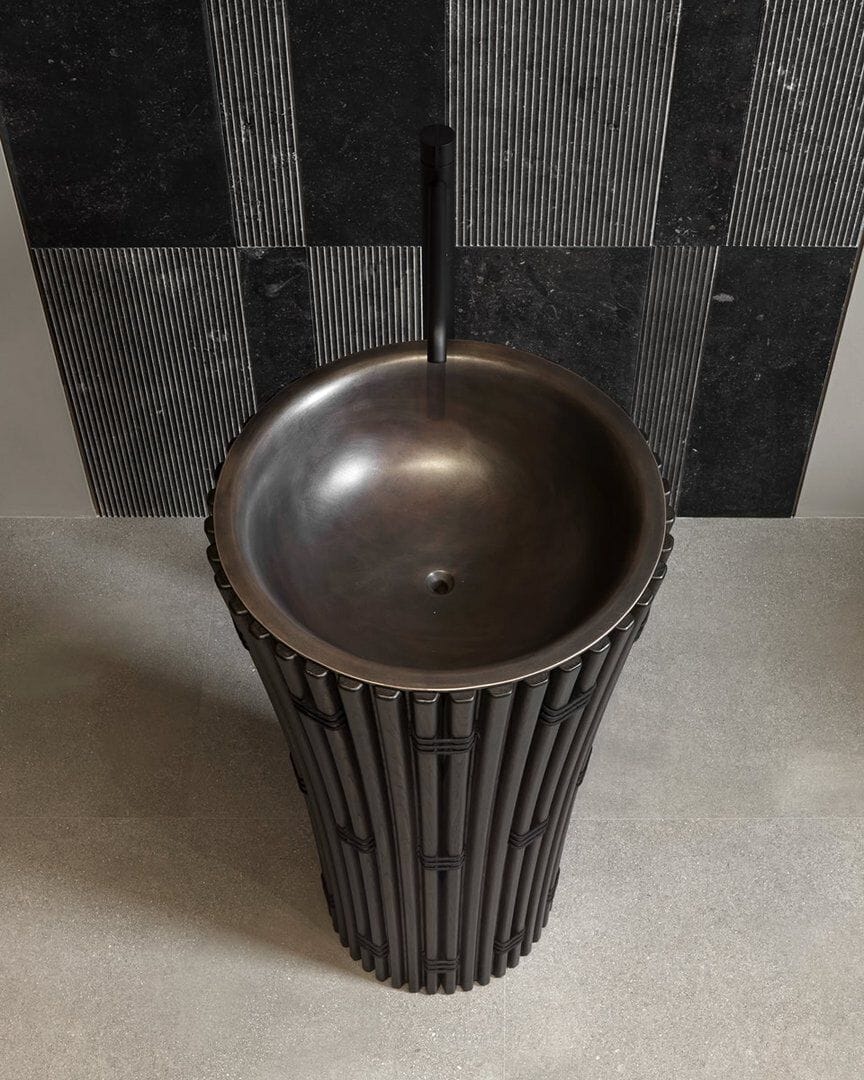 Отдельно стоящая раковина из ясеня и металла Antoniolupi RAMSES ARCH-00091619 - Вид №2