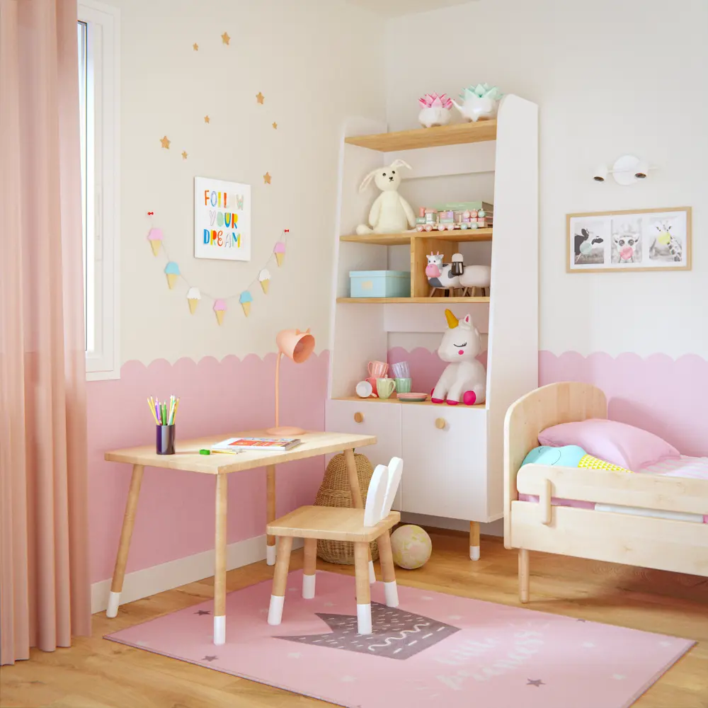 Настольная лампа рабочая KREAFORTA «Pina» цвет розовый STLM-2040689 - Вид №14