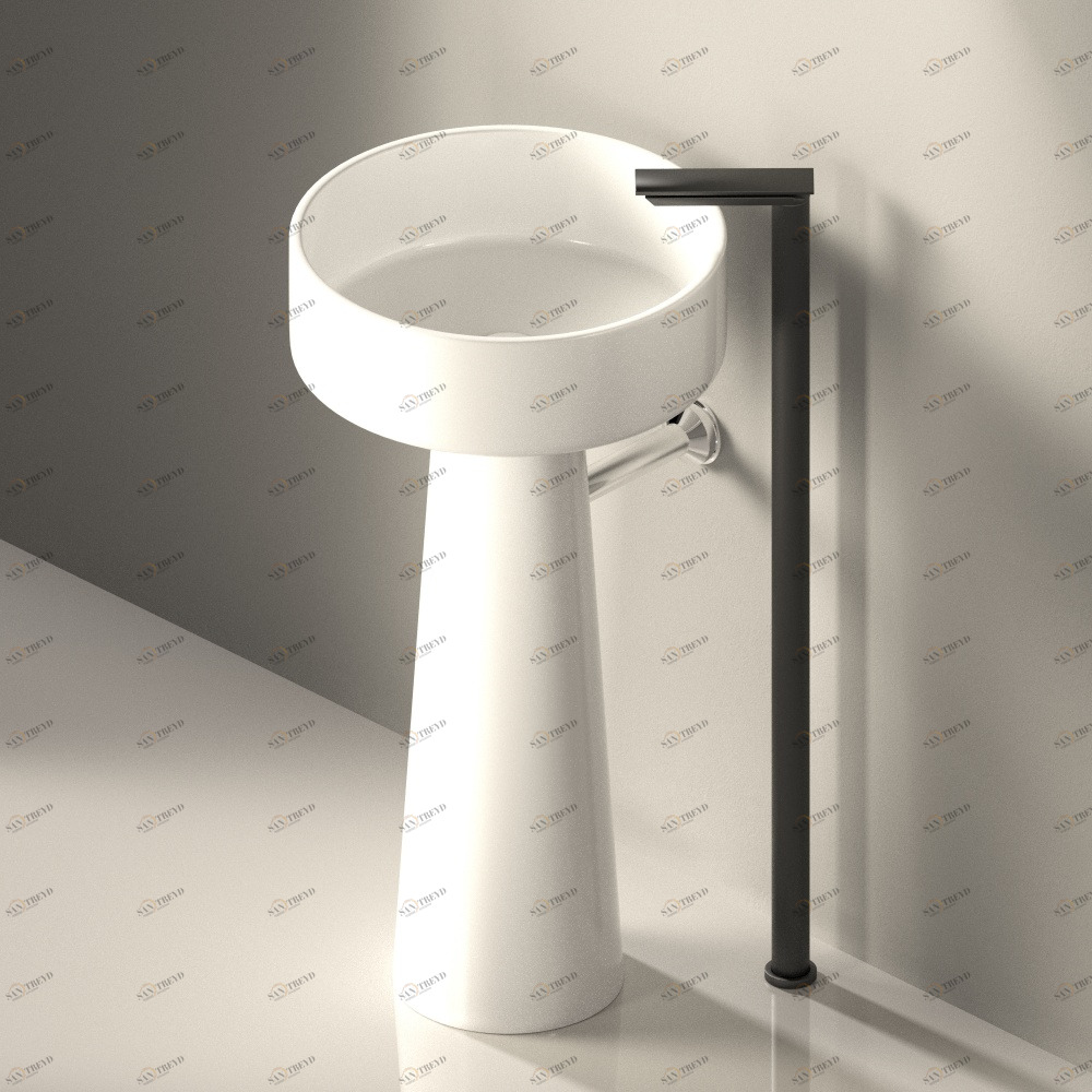 ACER1018MEXMAR Напольная раковина стоящая круглая Agape 