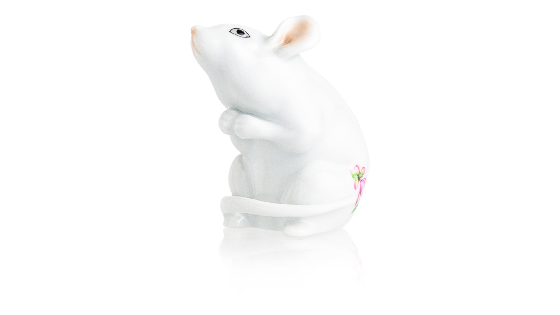 10647901 Herend Фигурка Herend "Мышь" 6см Фарфор  - Вид №1