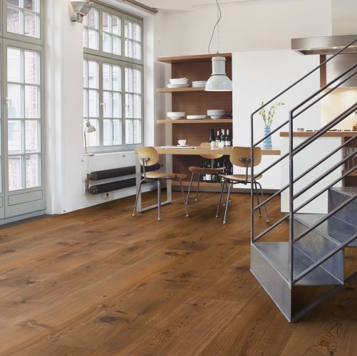 Инженерная доска Boen Chalet Antique Дуб Натур (Гладкая) 2000-4000х200 мм EACXVKFD - Вид №12