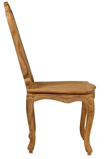 ASTELLO Садовый стул из тикового дерева с высокой спинкой Chèvrefeuille sun-id-1493858 - Вид №2