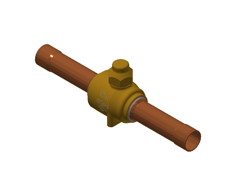 Danfoss GBC — Запорные шаровые краны для CO2 45 бар GBC 16s Кран запорный шаровой 009L7534  - Вид №11