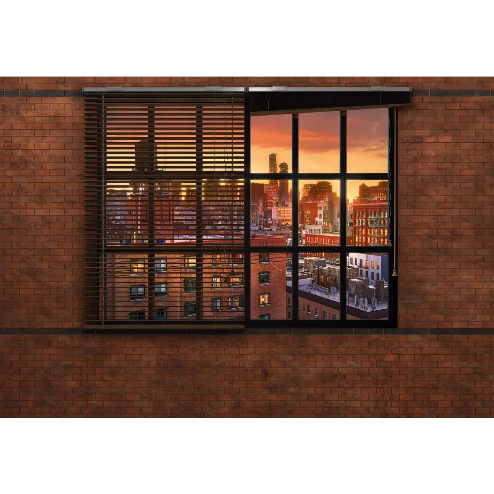 Фотообои «Лофт в Бруклине» бумажные 367x254 см 8-882 Komar STLM-2120604