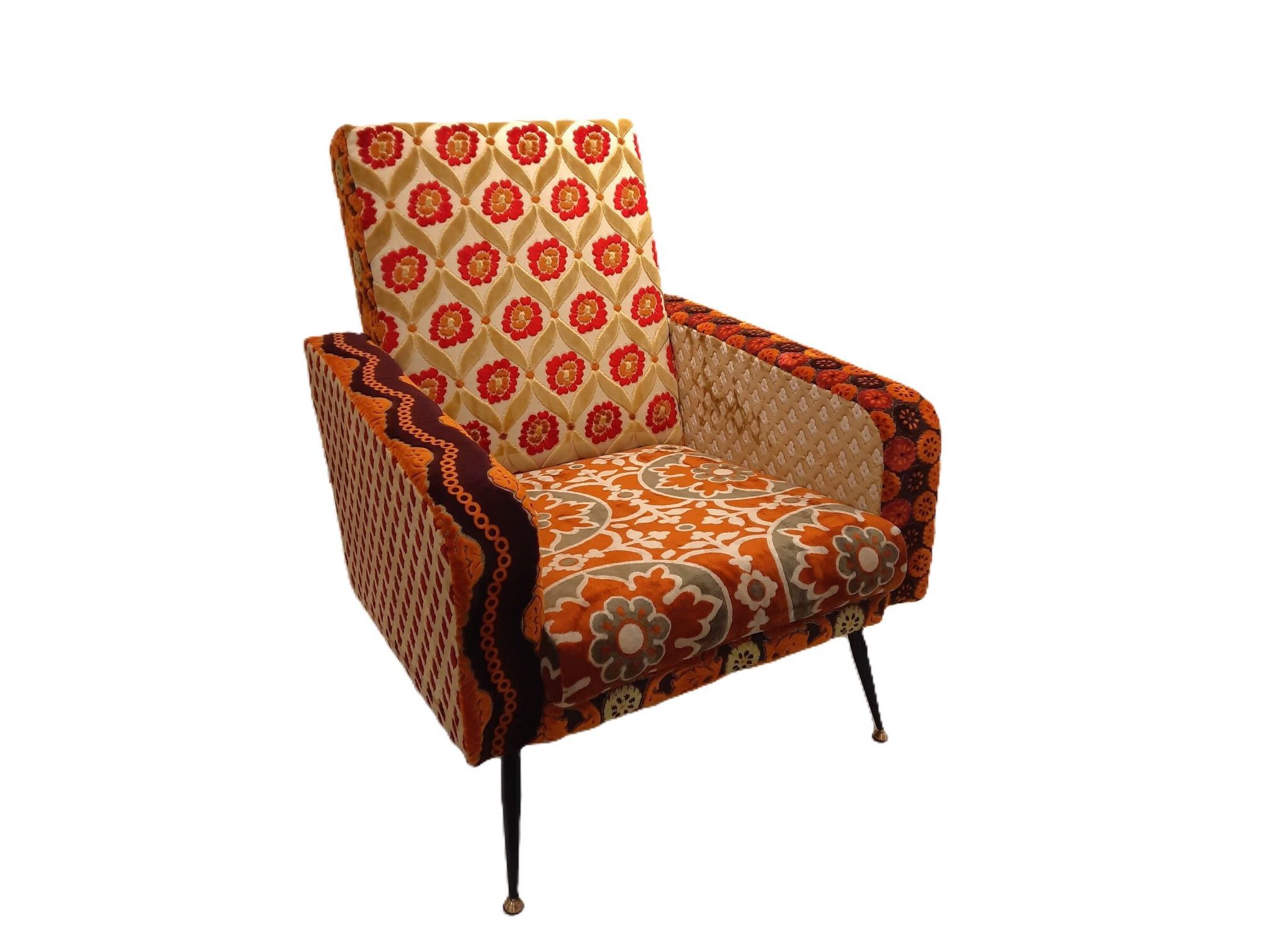 Бархатное кресло ICI ET LÀ мягкие сиденья ARCH-00008867