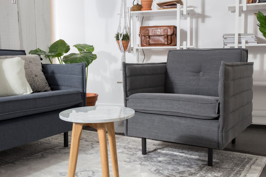 Кресло Jaey, синее Zuiver 3200064 - Вид №2