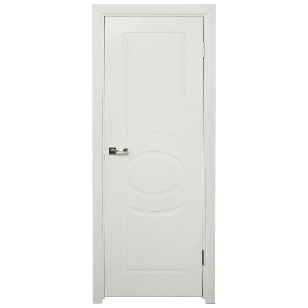 Дверь межкомнатная глухая Дэлия 60x200 см цвет белый 81946938 STLM-2028345 VERDA 