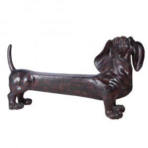 77058 Садовая скамейка Такса Клякса средняя - правосторонняя BOGACHO