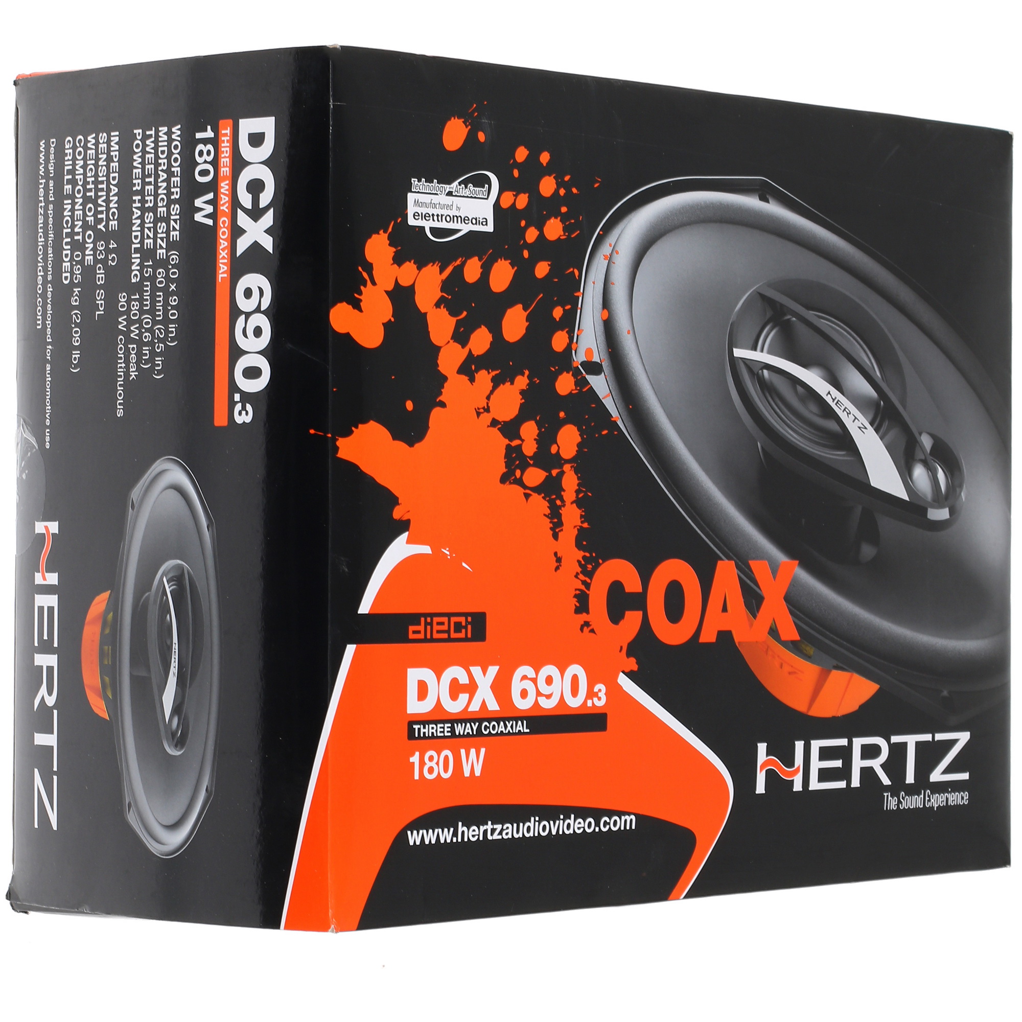 1255323 Коаксиальная акустическая система Hertz DCX 690.3 STDN-0100665 - Вид №6