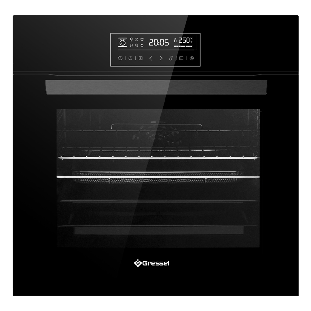 9256882 Электрический духовой шкаф Gressel RU6ES7799001 черный STDN-0149881